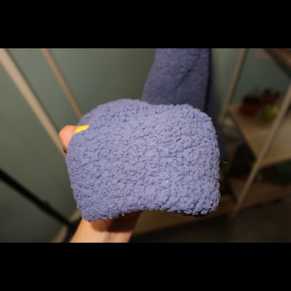 Purple Mock Neck Sweater - Picture 3 of 5